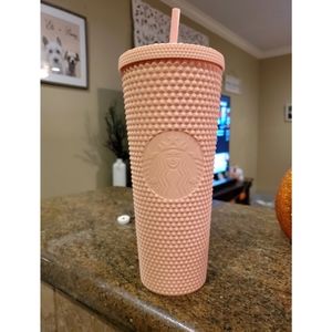 Matte Pink Starbucks Tumbler